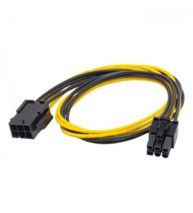 Cablu akyga ak-ca-46, pci express (6-pin) - pci express (6-pin), 0.4m