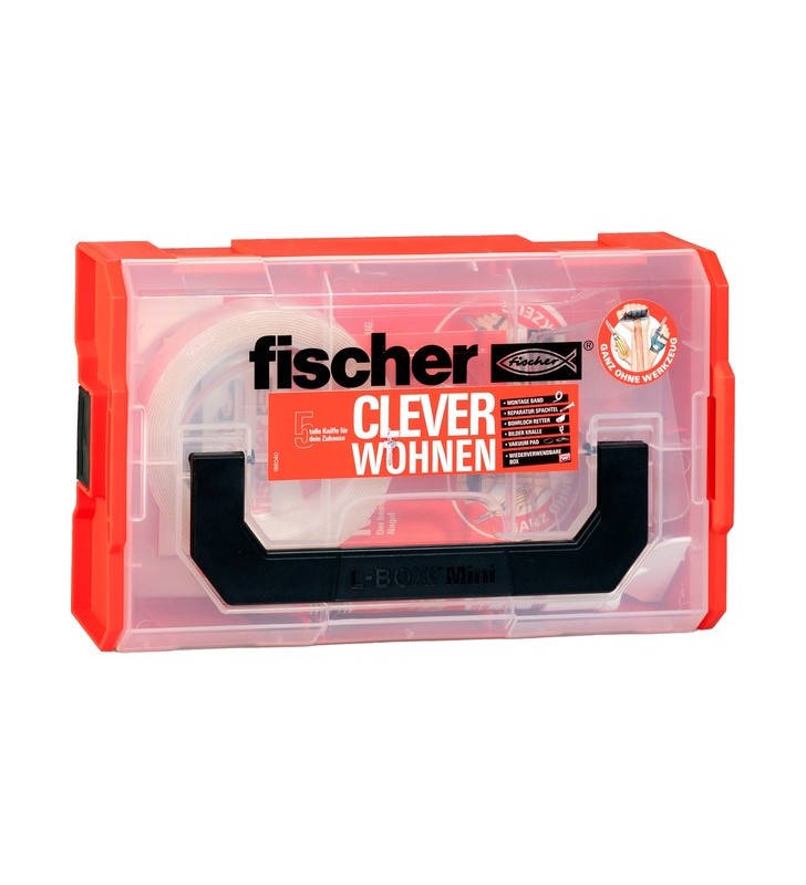 Fischer gow starter kit, chit (cutie cu 5 soluții de produse pentru reparații inteligente și închidere)