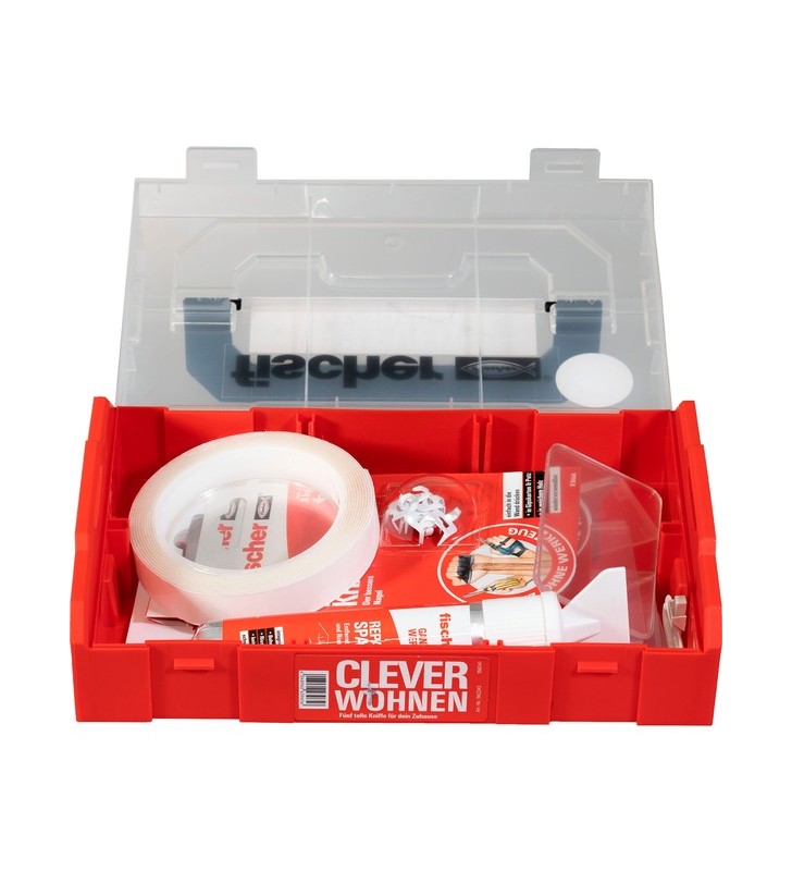 Fischer gow starter kit, chit (cutie cu 5 soluții de produse pentru reparații inteligente și închidere)