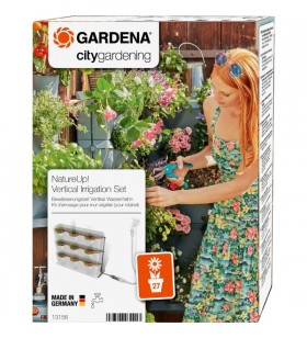 Gardena natureup! set de irigare vertical, sistem de picurare (pentru a se conecta la robinet)
