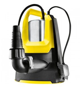 Pompă de drenaj kärcher sp 6 flat inox, pompă submersibilă / sub presiune (galben/negru, 550 wați)