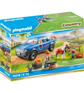 Playmobil 70518 potcovar de țară mobil, jucărie de construcție