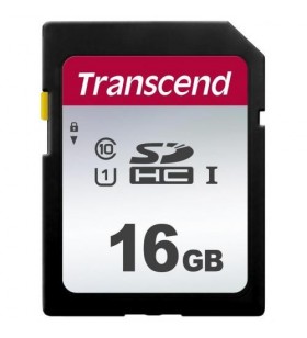 Memory card transcend sdc300s sdhc, 16gb, clasa 10