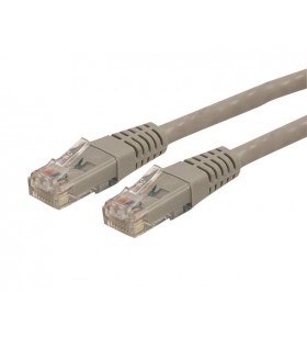 Startech.com c6pat15mgr cabluri de rețea 15 m cat6 u/utp (utp) gri