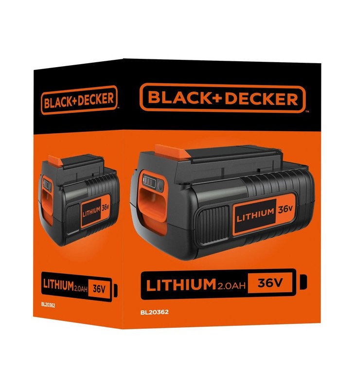 Baterie black+decker bl20362-xj, 36v, 2ah (negru/portocaliu)