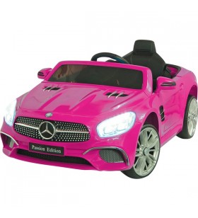 Jamara ride-on mercedes-benz sl 400, vehicul pentru copii (roz, 12v)