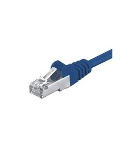 Mcab network cable cat5e-sf/utp-pvc-1.50m-blu/1gbit - 4x2xawg26/7 - shielded