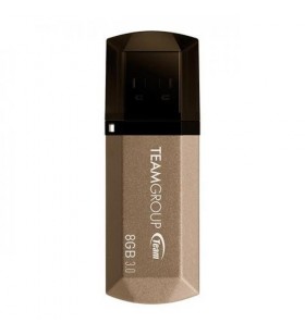 Stick memorie teamgroup c155 8gb, usb 3.0, gold