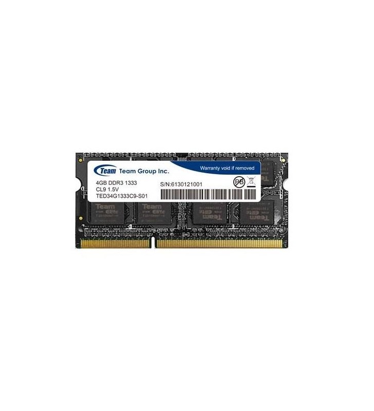 Memorie sodimm teamgroup 4gb, ddr3-1333mhz, cl9