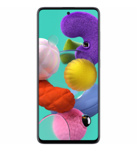 Telefon mobil samsung galaxy a51 (2020), dual sim, 128gb, 5g, prism crush white