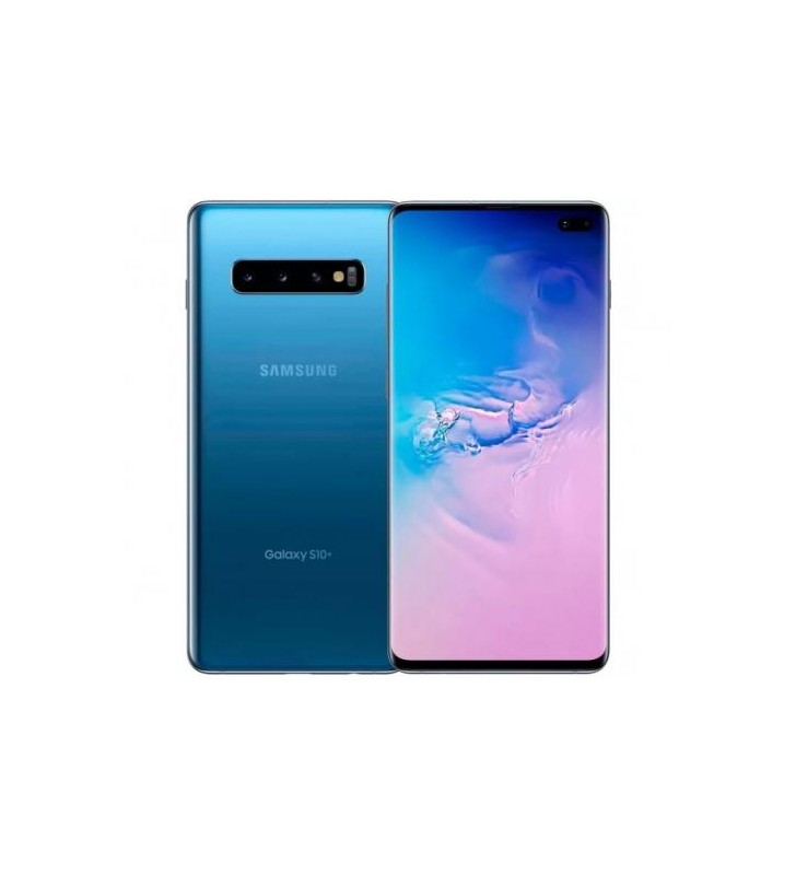 Telefon mobil samsung galaxy s10 plus, dual sim, 128gb, 4g, prism blue
