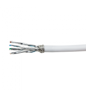 Cablu logilink, cat7, s/ftp, 305m, white, bulk