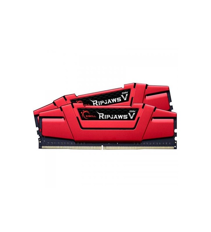 Kit memorie g.skill ripjaws v red 16gb, ddr4-3200mhz, cl14, dual channel