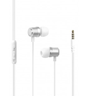 Wired earphone, premium magnetic earbuds stereo headphones with microphone