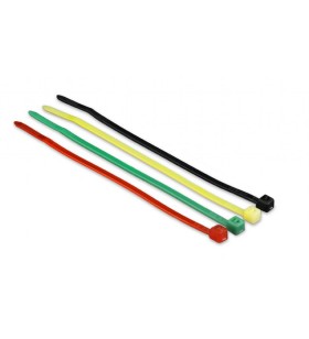 Tile prindere cablu gembird, 100pcs., 100*2,5 mm, 4 culori, "kab0001"