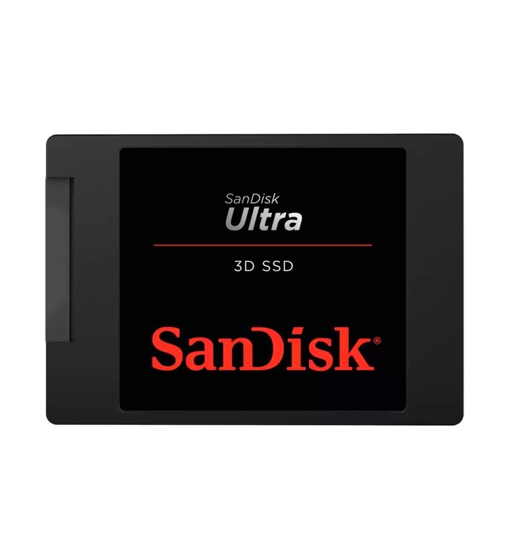 Sandisk ultra 3d 500 gb, ssd (negru, sata 6 gb/s, 2,5")