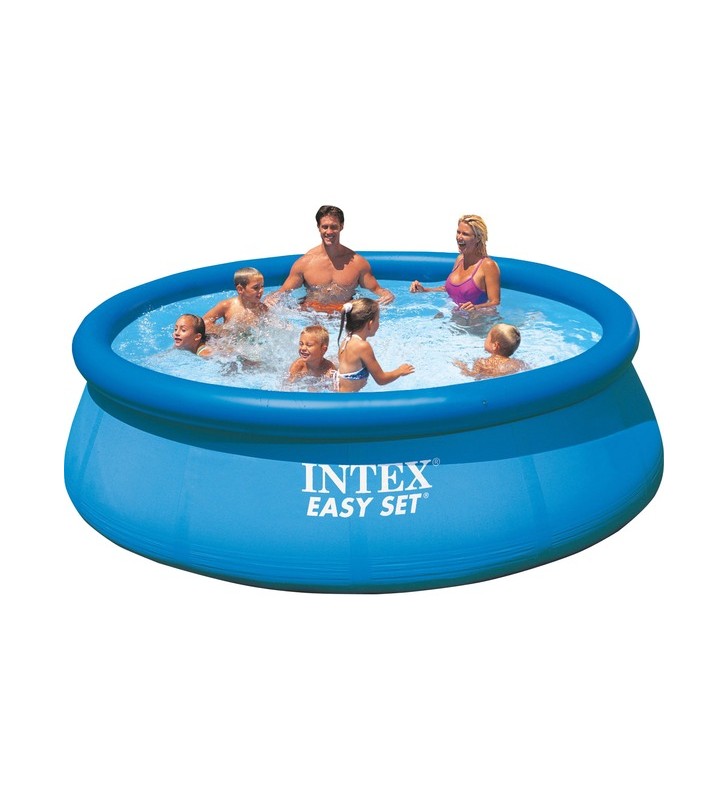 Intex easy set pool® 128130np, ø 366cm x 76cm, piscina (albastru)