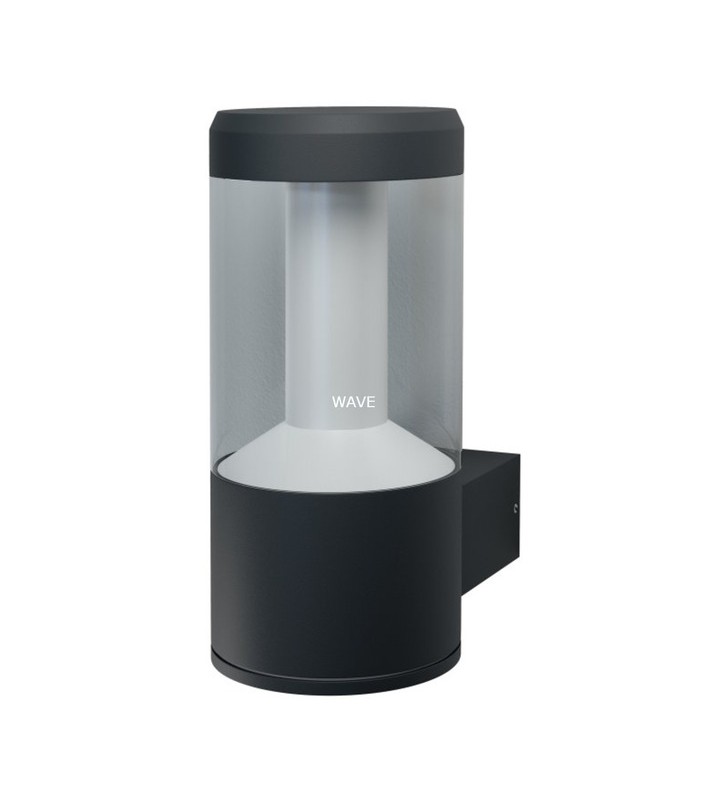 Ledvance smart+ lantern de exterior perete, corp de iluminat led (gri închis, compatibil cu zigbee, montare pe perete)