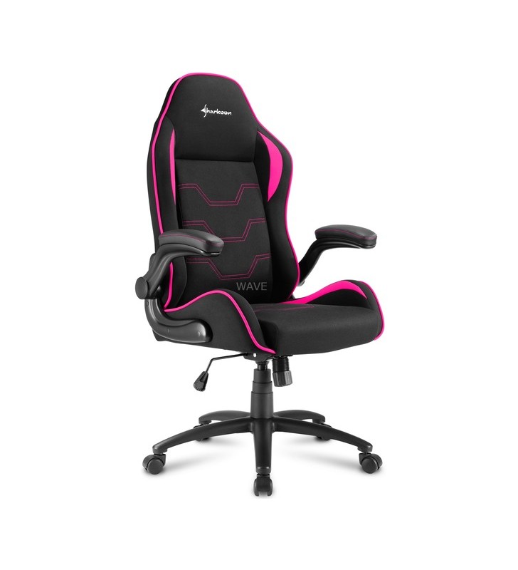 Sharkoon elbrus 1, scaun gaming (negru roz)