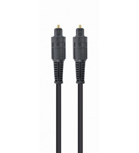 Cablu audio gembird toslink optic (pt. conexiune optica intre blu-ray si echipamentul audio), 3m, black, "cc-opt-3m"