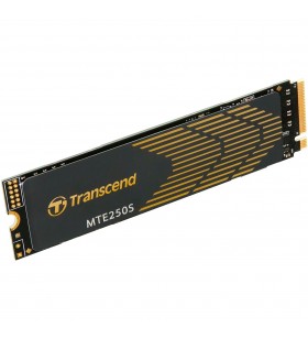 Transcend 250S 2TB, SSD (negru/auriu, PCIe 4.0 x4, NVMe, M.2 2280)