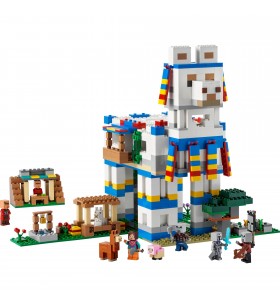 Jucărie de construcție lego 21188 minecraft the llama village