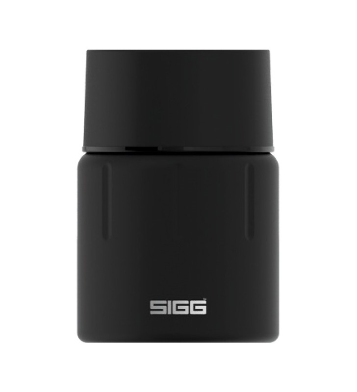 Sigg thermobox gemstone fj obsidian 0,5 l, recipient termic (negru, ø 98mm)