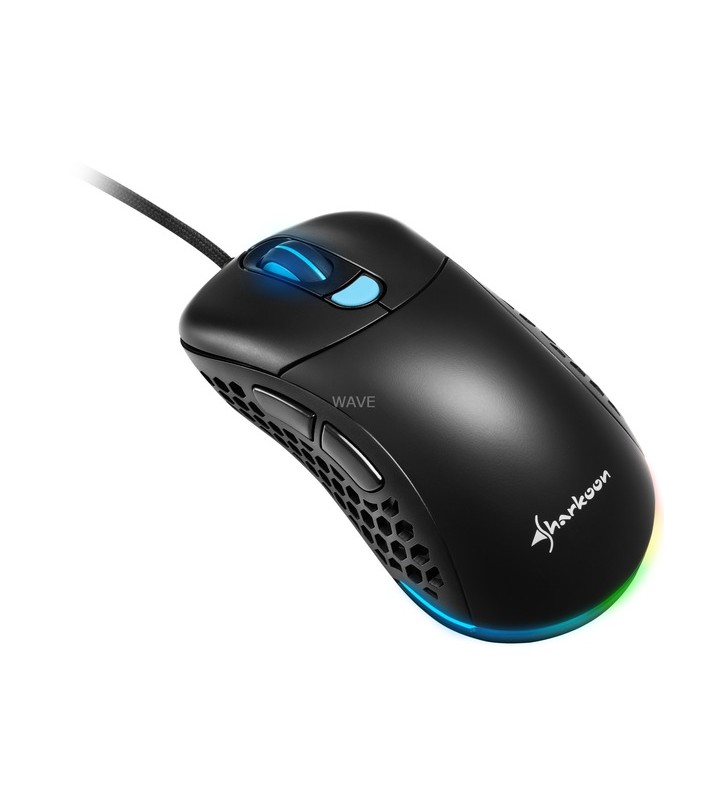 Mouse pentru jocuri sharkoon light² 200 (negru)