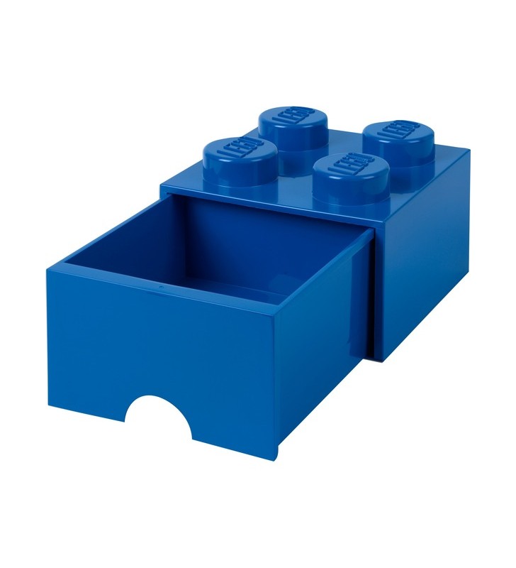 Room copenhaga lego brick sertar 4 albastru, cutie de depozitare (albastru)