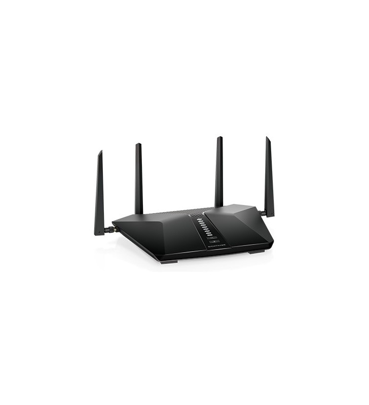 Netgear nighthawk ax5400 router wireless bandă dublă (2.4 ghz/ 5 ghz) gigabit ethernet negru