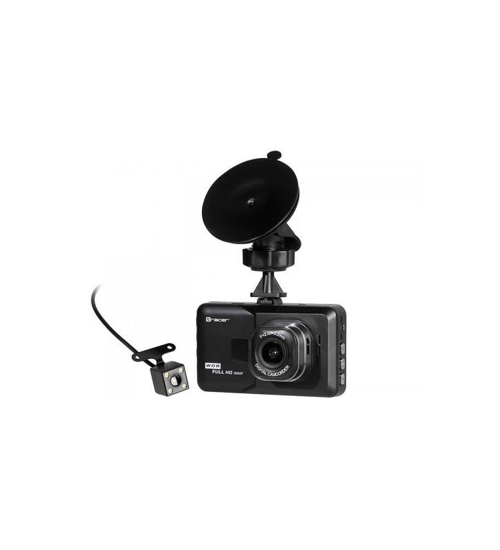 Camera video auto tracer mobi double, black