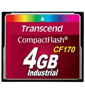 Memory card transcend compact flash 4gb high speed cf170
