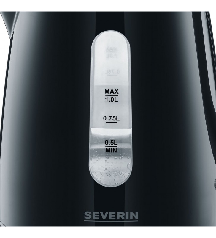 Severin wk 3410, ceainic (negru, 1,0 litru)