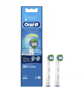 Oral-b precision clean 80338441 cap pentru periuță de dinți 2 buc. albastru, verde, alb