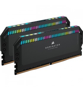 Kit Corsair DIMM 64GB DDR5-6000, memorie (negru, CMT64GX5M2B6000Z40, Dominator Platinum RGB, EXPO)