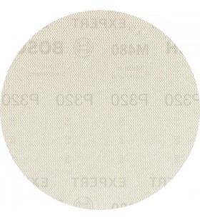 Foaia de slefuit cu structura de plasa bosch expert m480 ø 125mm, k320 (50 bucăți)