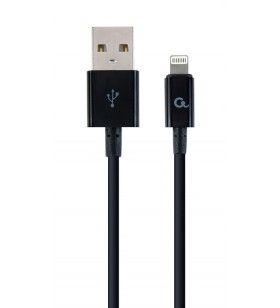 8-pin charging and data cable, 1 m, black "cc-usb2p-amlm-1m"