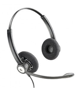 Plantronics hw121n entera wideband binaural headset 79181-13