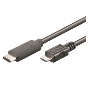 M-cab 7001316 usb cable 0.6 m 2.0 usb c micro-usb b black