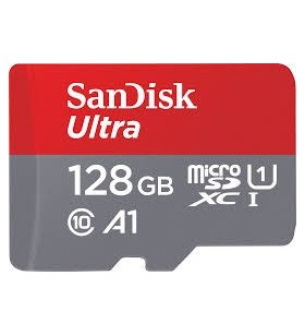 Sandisk sdsquar-128g-gn6ma sandisk ultra microsdxc 128 gb 100mb/s a1 cl.10 uhs-i + adapter