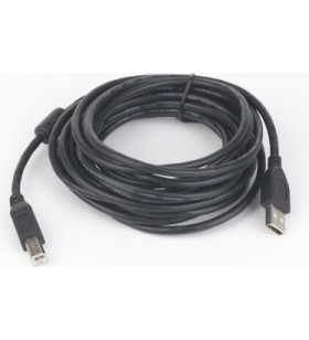 Cablu usb2.0 pt. imprimanta  gembird  1.8m, (am/bm), calitate premium, black, "ccp-usb2-ambm-6"/45505977
