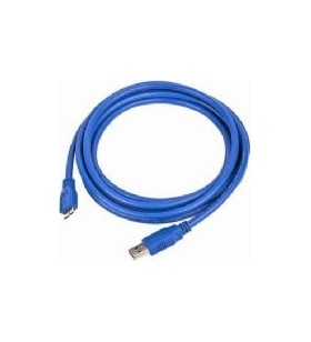 Cablu usb3.0 la micro-usb3.0  gembird  1.8m, (am/bm), blue, "ccp-musb3-ambm-6"