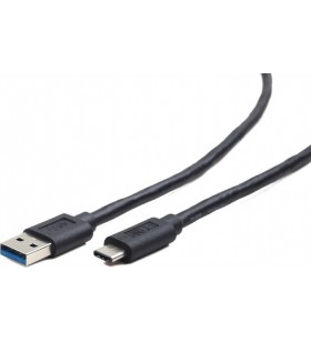 Cablu usb3.0 la usb3.1 (type-c)  gembird  1.8m, (am/cm), black, "ccp-usb3-amcm-6"