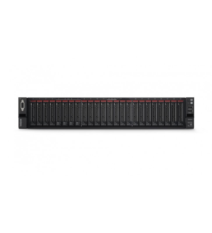 Lenovo thinksystem sr650 servere intel® xeon® silver 2,1 ghz 32 giga bites ddr4-sdram cabinet metalic (2u) 750 w