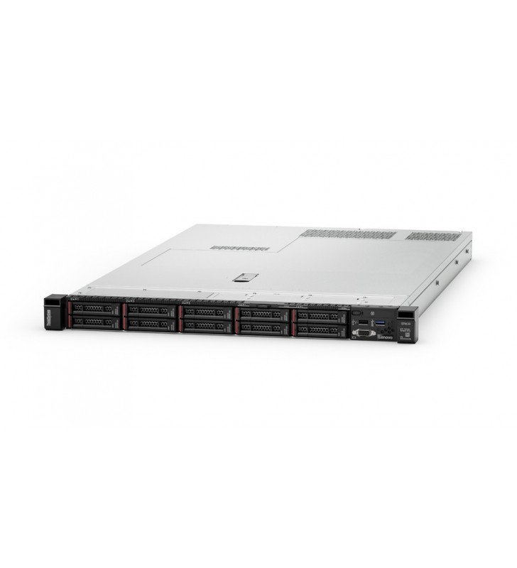 Lenovo thinksystem sr630 servere intel® xeon® silver 2,1 ghz 16 giga bites ddr4-sdram cabinet metalic (1u) 750 w
