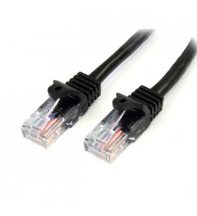 Startech.com 45pat10mbk cabluri de rețea 10 m cat5e u/utp (utp) negru