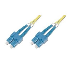 Digitus dk-2922-05 fibre optic cable 5 m sc yellow