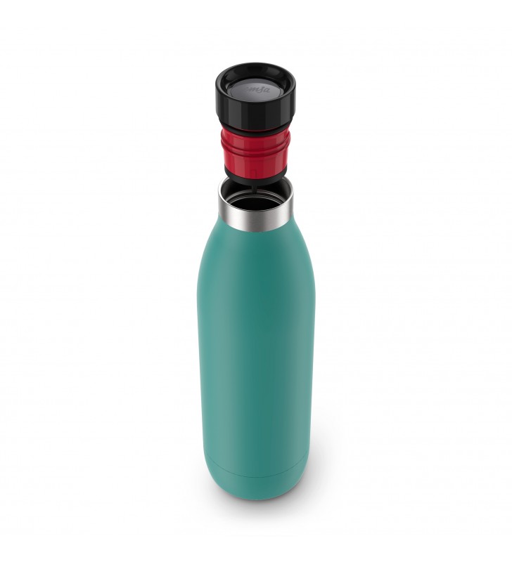 Emsa bludrop color n3111000 sticle pentru băuturi utilizare zilnică 700 ml din oţel inoxidabil verde