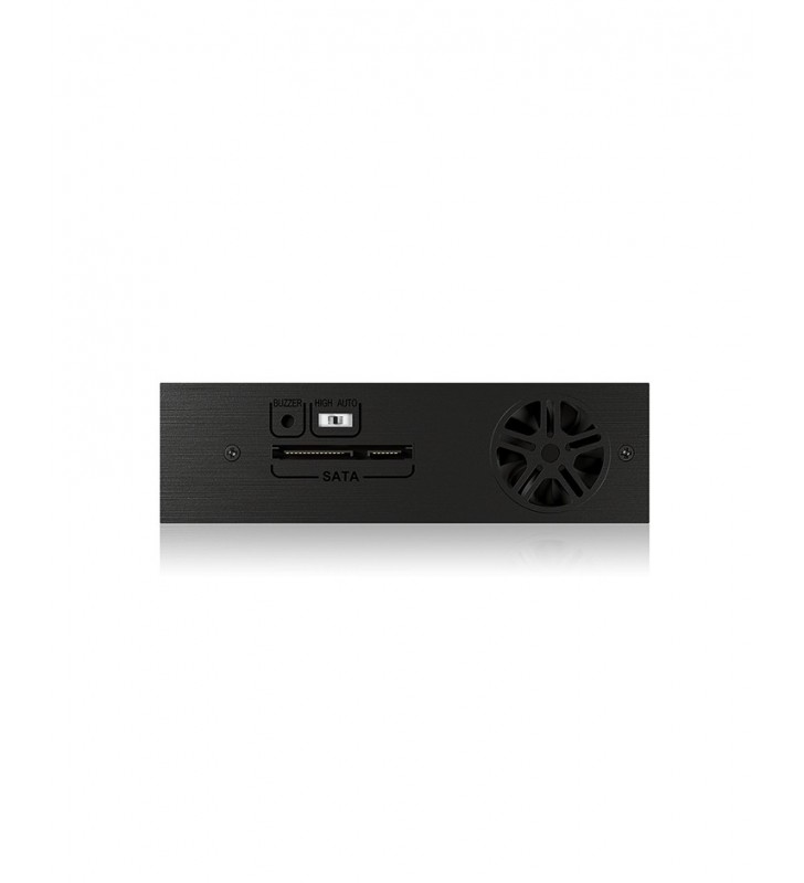 Icy box ib-176ssk-b 13,3 cm (5.25") tavă disc memorie negru