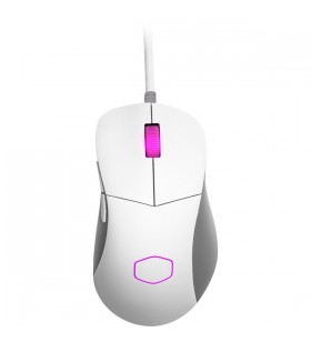Mouse pentru jocuri cooler master mm730 (alb)